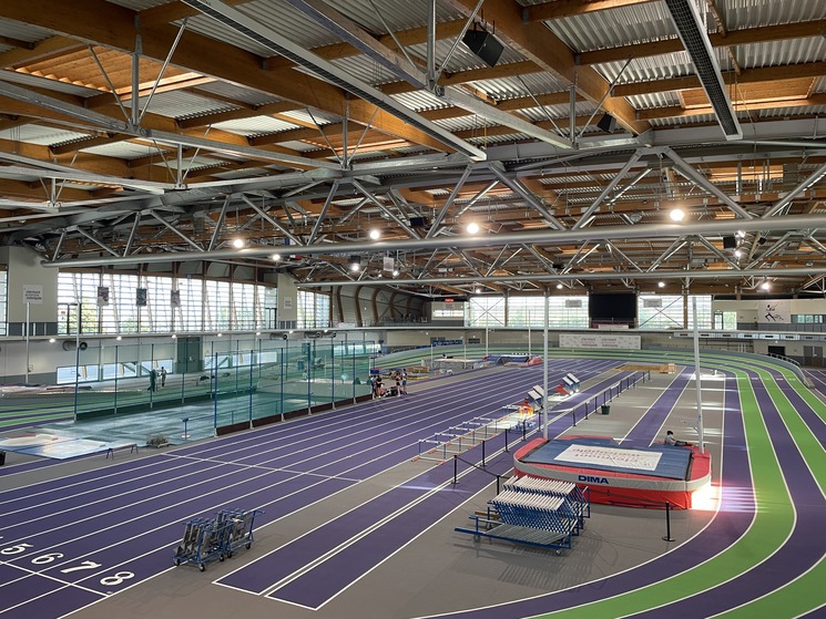 Piste athlétisme préfabriquée Clermont Auvergne Métropole